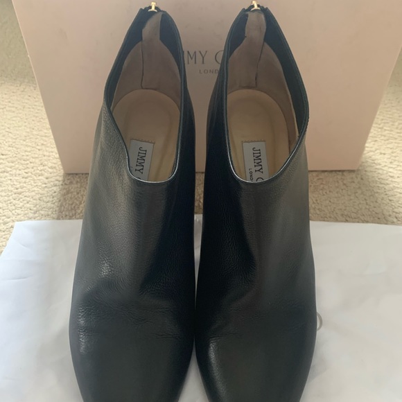 Jimmy Choo Mendez black Bootie Calf Leather size 41 - Picture 2 of 8